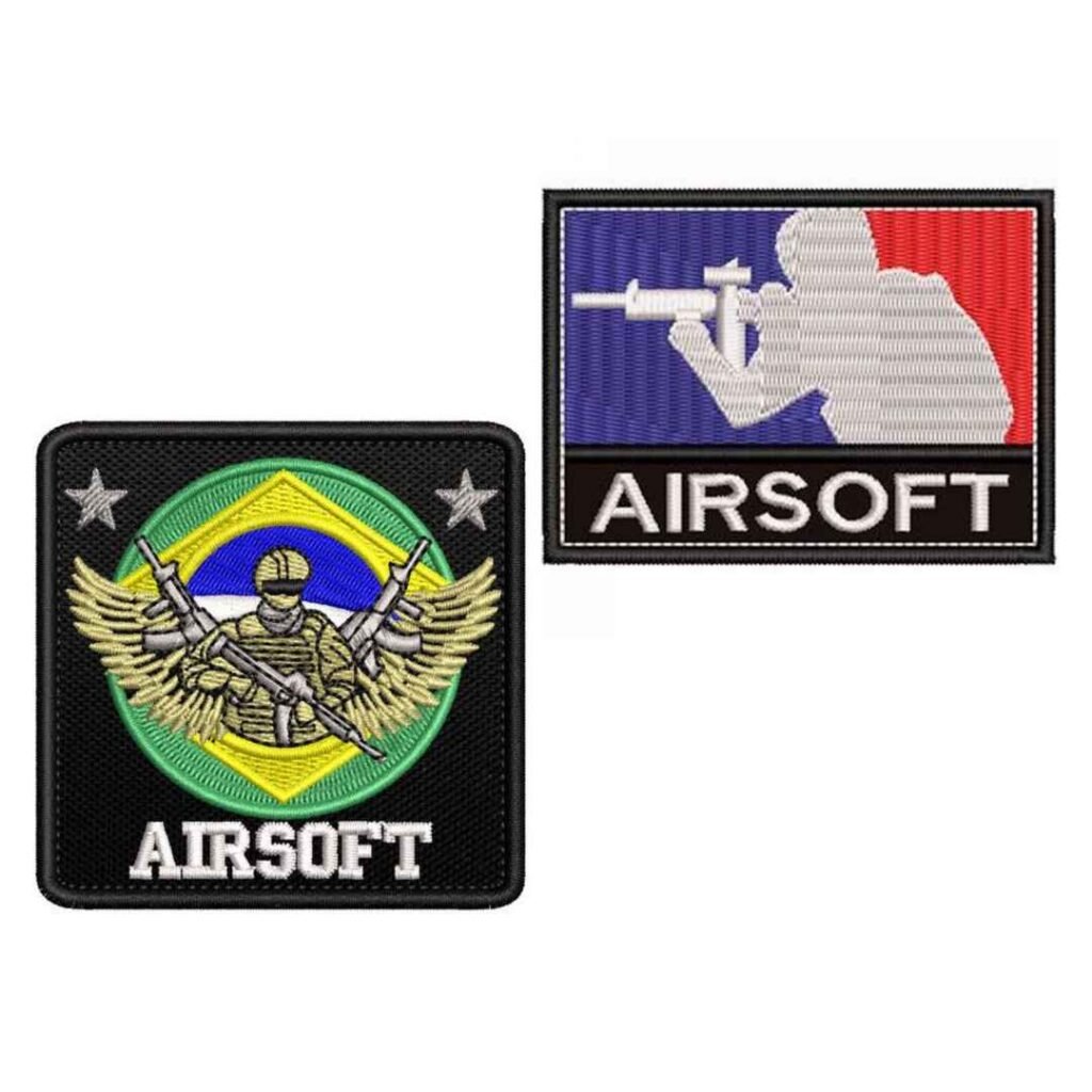 Custom airsoft patches