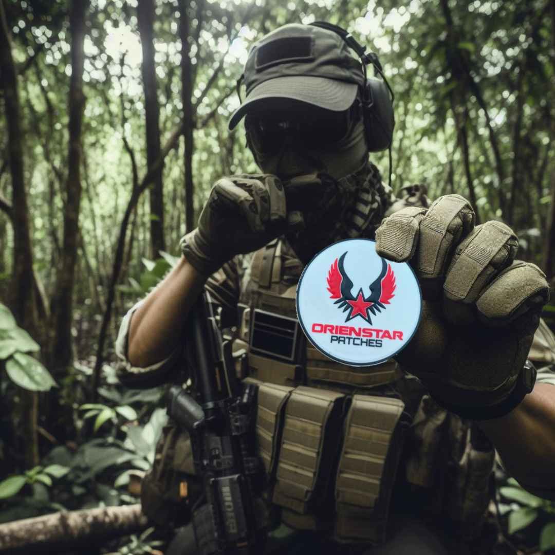 Custom airsoft patches