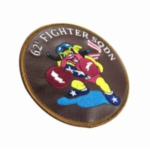 Custom embroidery leather patches