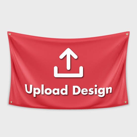 Custom wall flag