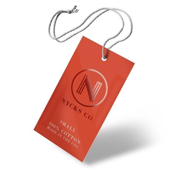 Custom hanging tags clothing